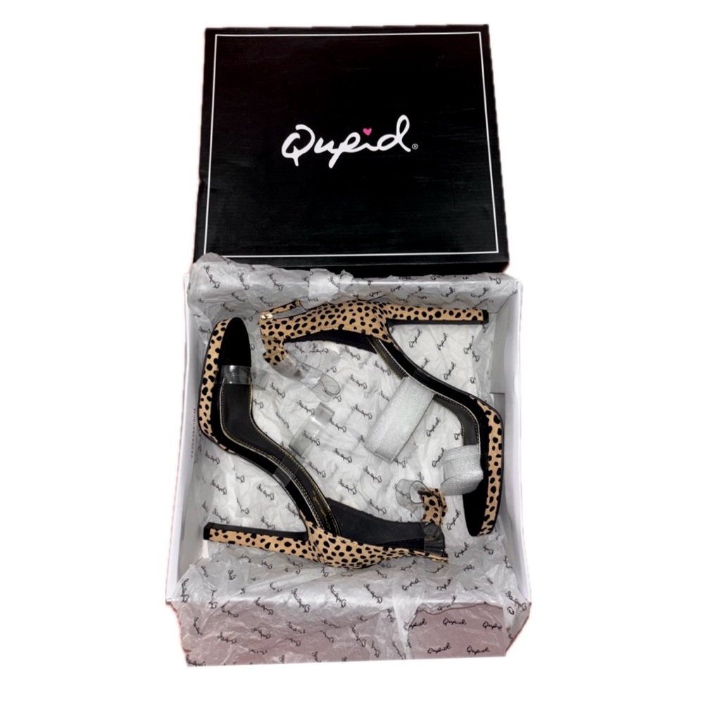 NIB Women’s Size 8 Cheetah Print Stiletto 4.5 inch Heels
